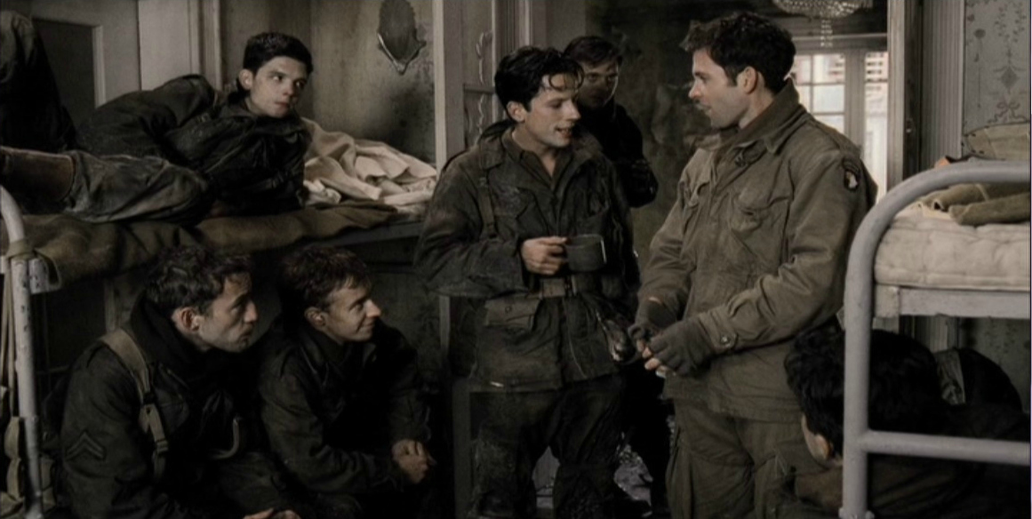 Eion in Band of Brothers Part 8 The Last Patrol.