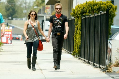  HQ candids of Nikki going to lunch with Paul McDonald in Los Angeles!