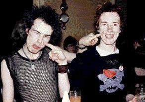  John Lydon et Sid Vicious