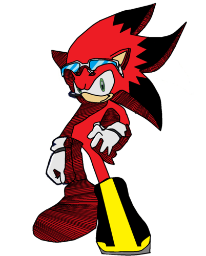  My fan Character on Sonic Riders