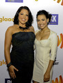 Naya Rivera and Sara Ramirez - glee photo