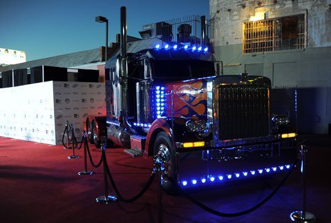 Optimus Prime And Rosie Visits The Maxim's Hot 100 Party 