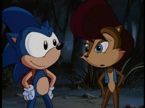  Sally and Sonic
