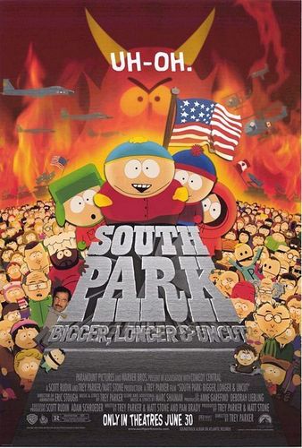 South Park: Bigger, Longer and Uncut DVD cover