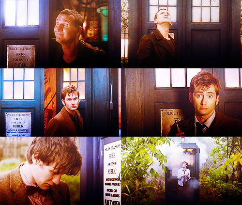  The ninth, tenth and eleventh Doctors