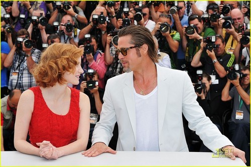  Brad Pitt: Cannes foto Call for 'Tree of Life'