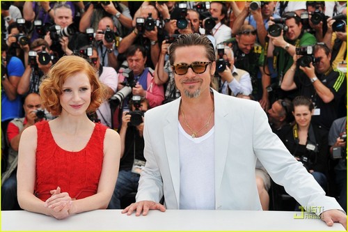  Brad Pitt: Cannes foto Call for 'Tree of Life'