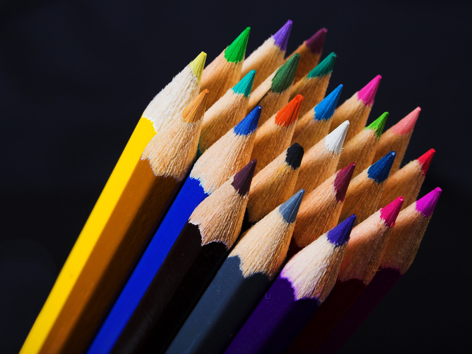 Colored pencils - Pencils Wallpaper (22186696) - Fanpop