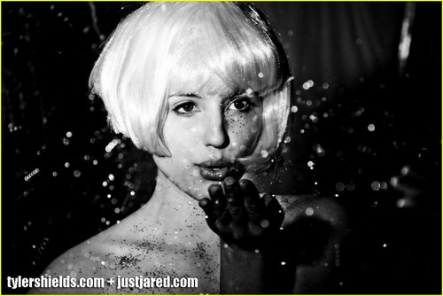  Dianna Agron: Glitter Shoot with Tyler Shields!