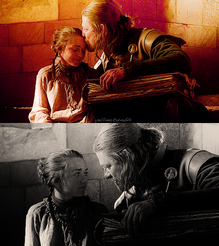  Arya & Ned