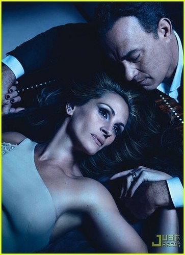  Julia Roberts & Tom Hanks Cover 'W' June 2011