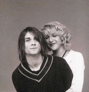  Kurt Cobain & Courtney upendo
