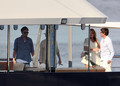 Leonardo DiCaprio and Steven Spielberg on a Yacht - gossip-girl photo