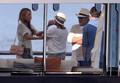 Leonardo DiCaprio and Steven Spielberg on a Yacht - gossip-girl photo