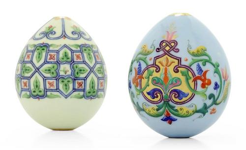 Precious Russian porcelain Easter Eggs