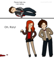 Rory is dying... again - doctor-who fan art