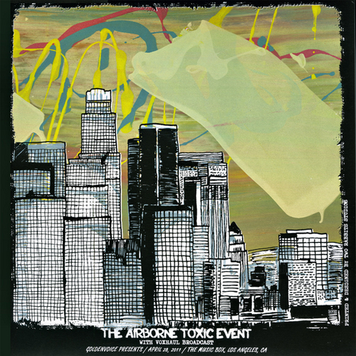  The Airborne Toxic Event Rock Poster