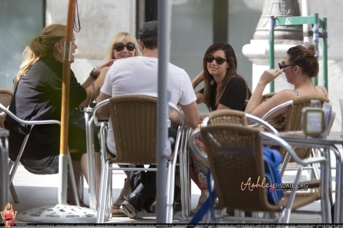  Ashley out in Madrid