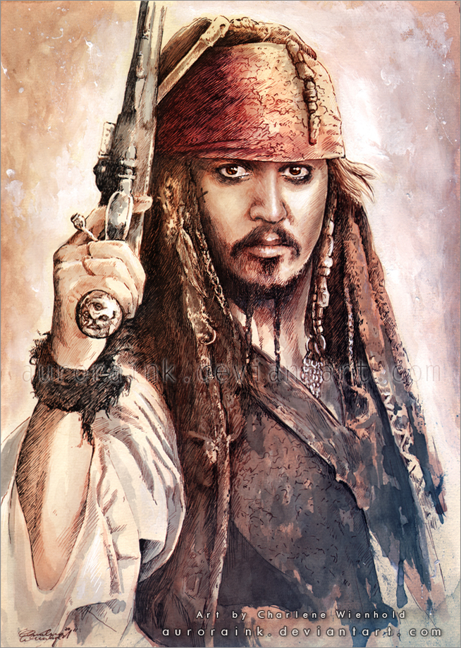capitán Jack Sparrow fan Art: Capt.Jack Sparrow.