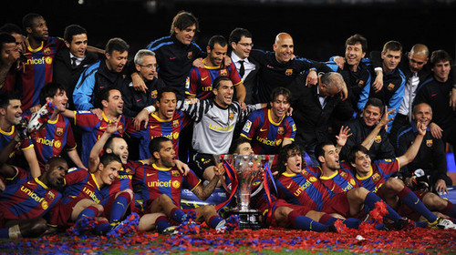  Celebration (FC Barcelona -Deportivo La Coruna)