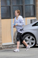 Emma Watson arrives at the gym for a workout in Pittsburgh, May 21  - emma-watson photo