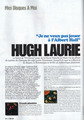 Hugh Laurie- Magazine Rock & Folk- june 2011 (France) - hugh-laurie photo
