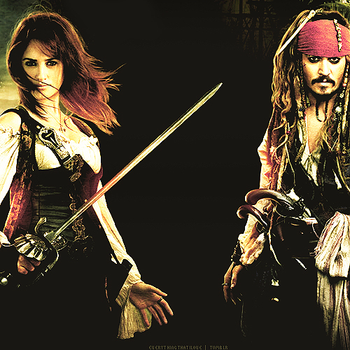 Jack & Angelica - Captain Jack Sparrow and Angelica Photo (22294694