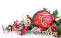 Red Christmas decorations - christmas wallpaper