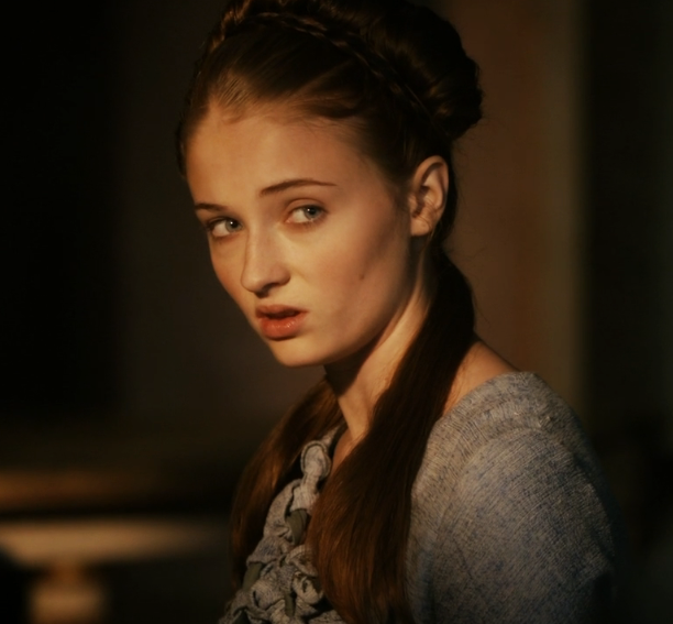 Sansa looks disgusted