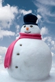 Snowman - christmas photo