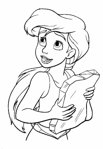  Walt डिज़्नी Coloring Pages - Melody