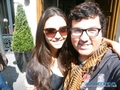 nina in paris with fan :) - ian-somerhalder-and-nina-dobrev photo