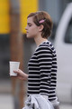 on the set of "The Perks of Being a Wallflower" in NYC - emma-watson photo