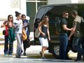  The Glee Cast Heads to Rehearsal in Las Vegas  - glee photo