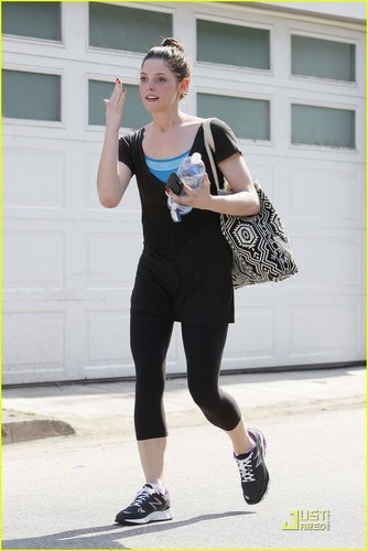 Ashley Greene leaving the gym {May 23}