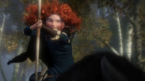 First Non-Concept art look at Merida, The पिक्सार Princess