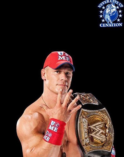  John Cena Never Give Up Red Promos