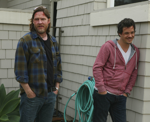  Michael Raymond-James & Donal Logue in Terriers