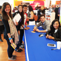 Naya Rivera & Cory Monteith | AT & T Store - glee photo