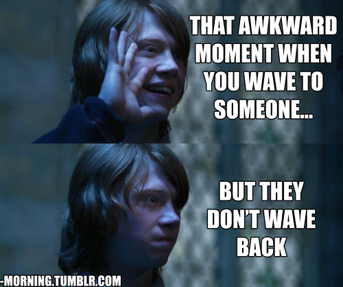 Ron's awkward moment