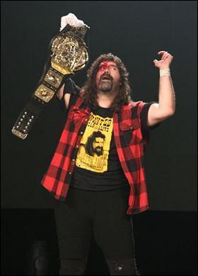 mick foley takeing home the gold!