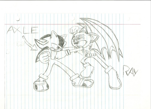  AXLE THE HEDGHOG VS strahl, ray THE BAT