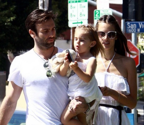 Alessandra Ambrosio And Family Out In Brentwood 2