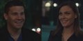 bones - Booth and Bones reaction in the end of 6X23 (their baby is comming!) screencap