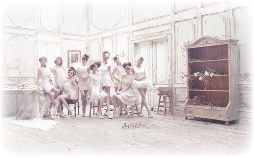  Girls' Generation/SNSD 1st Japanese Album kertas-kertas dinding