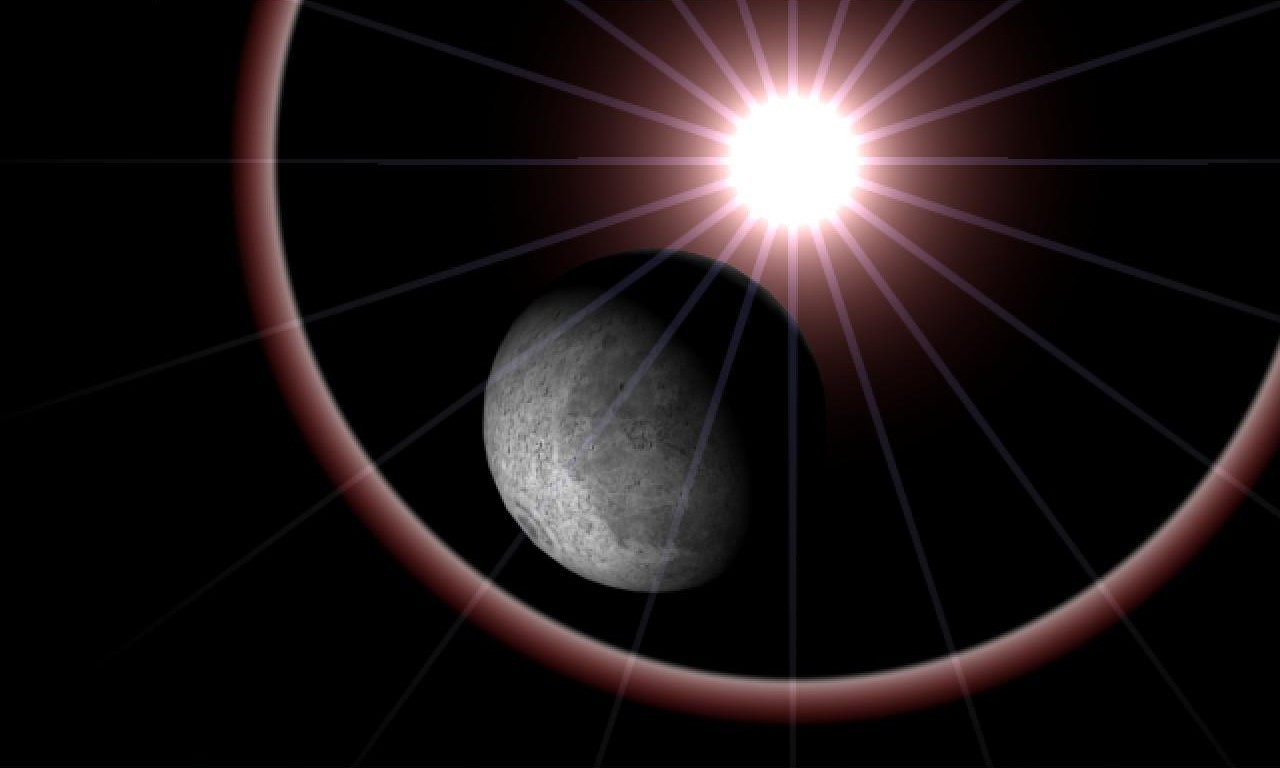 My portfolio-moon with sun flare - Animation Photo (22466520) - Fanpop