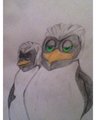 Nigel and Sierra - penguins-of-madagascar fan art