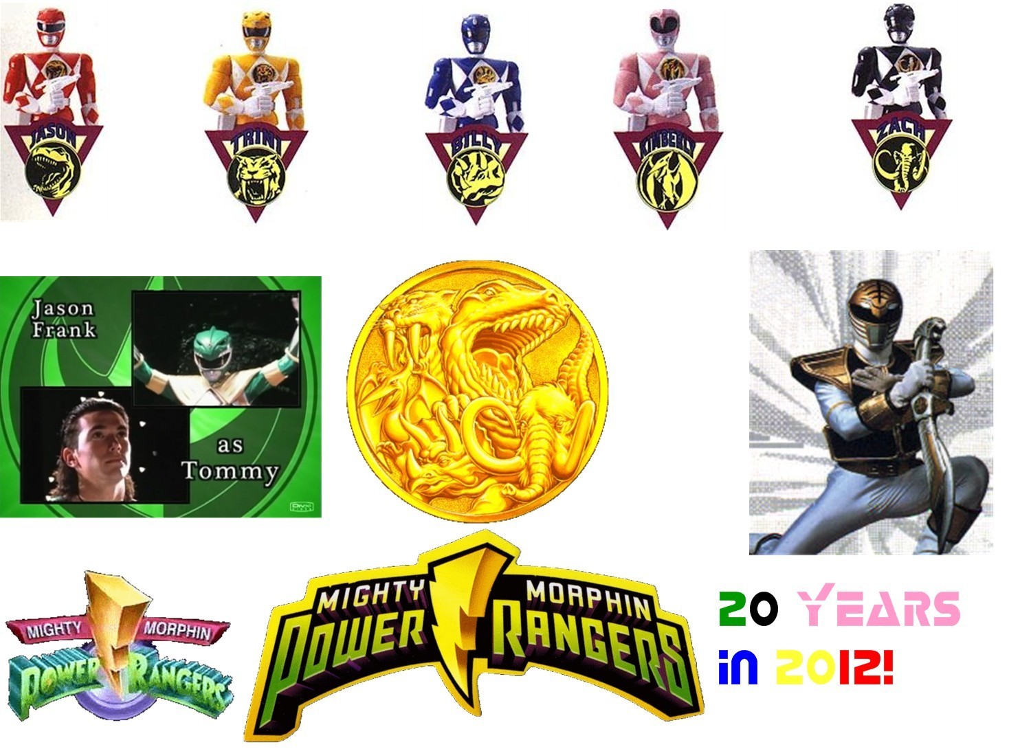 Power Rangers: 20 years in 2012! - Mighty Morphin Power Rangers-1
