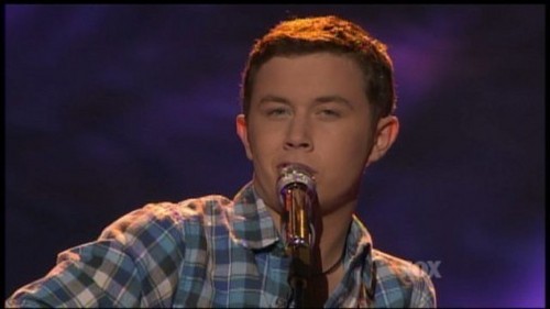 Scotty sings "Are You Gonna Kiss Me Or Not" by Thompson Square in the Top 3
