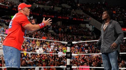  wwe Raw 5-30-11 John Cena Vs R-Truth